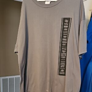 Gray Graphic REDLINE Performance Men's T-Shirt